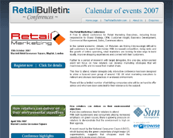 Retail Bulletin Conferences